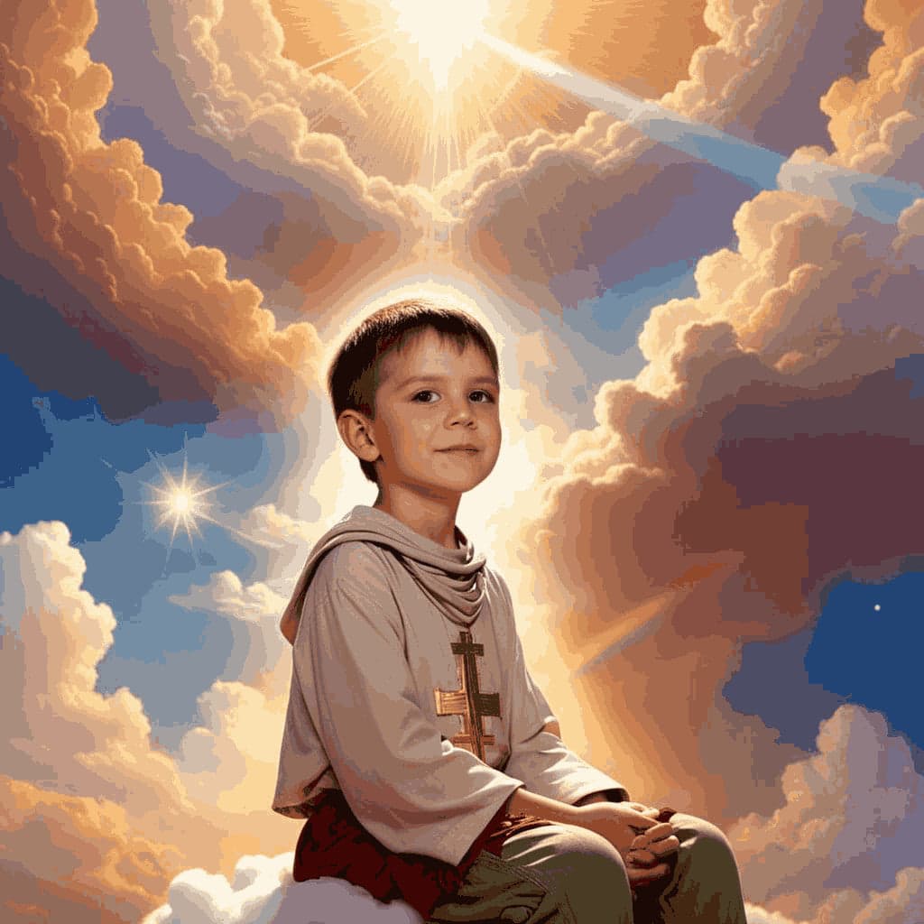 "Heavenly Child" Paint by Numbers Kit - 9a95b5b874e87635c8a4aa28cd9d15f7