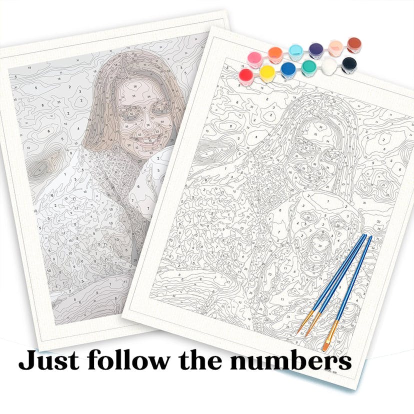 "The Fairy Tale Princess" Paint by Numbers Kit - JustFollowTheNumbers
