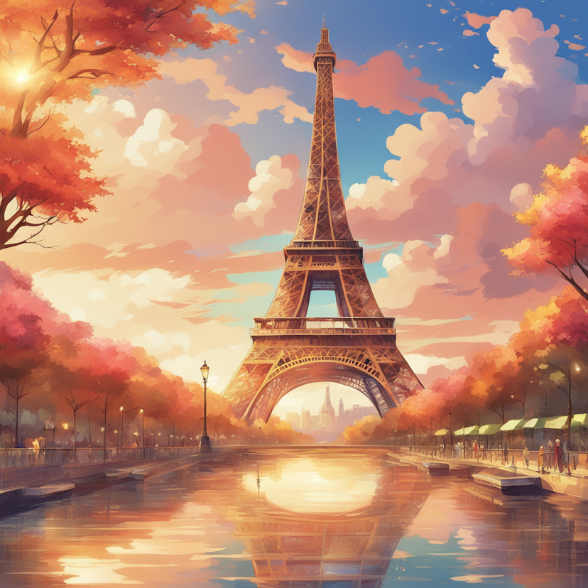 "Autumn in Paris" Paint by Numbers Kit - replicate-prediction-323hqfhf5xrgp0cf8b7azsy570_4caa5d48-4d13-4914-9a30-76602f106ac6