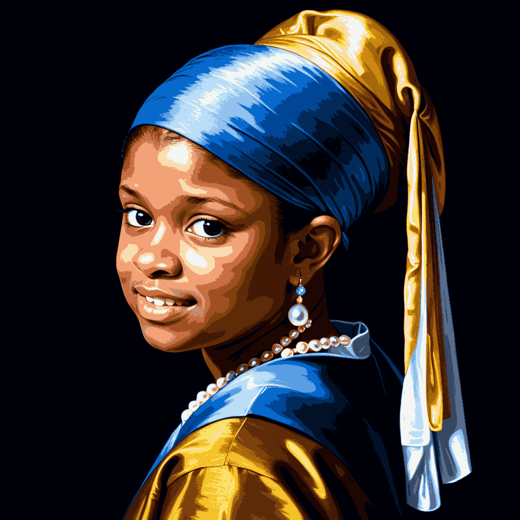 "Girl with a Pearl Earring" Paint by Numbers Kit - replicate-prediction-q35owitb2emb7x2gs5exx25d6q-quantized_d7368f3f-6b4f-42e2-bba3-0b99d8f1c163