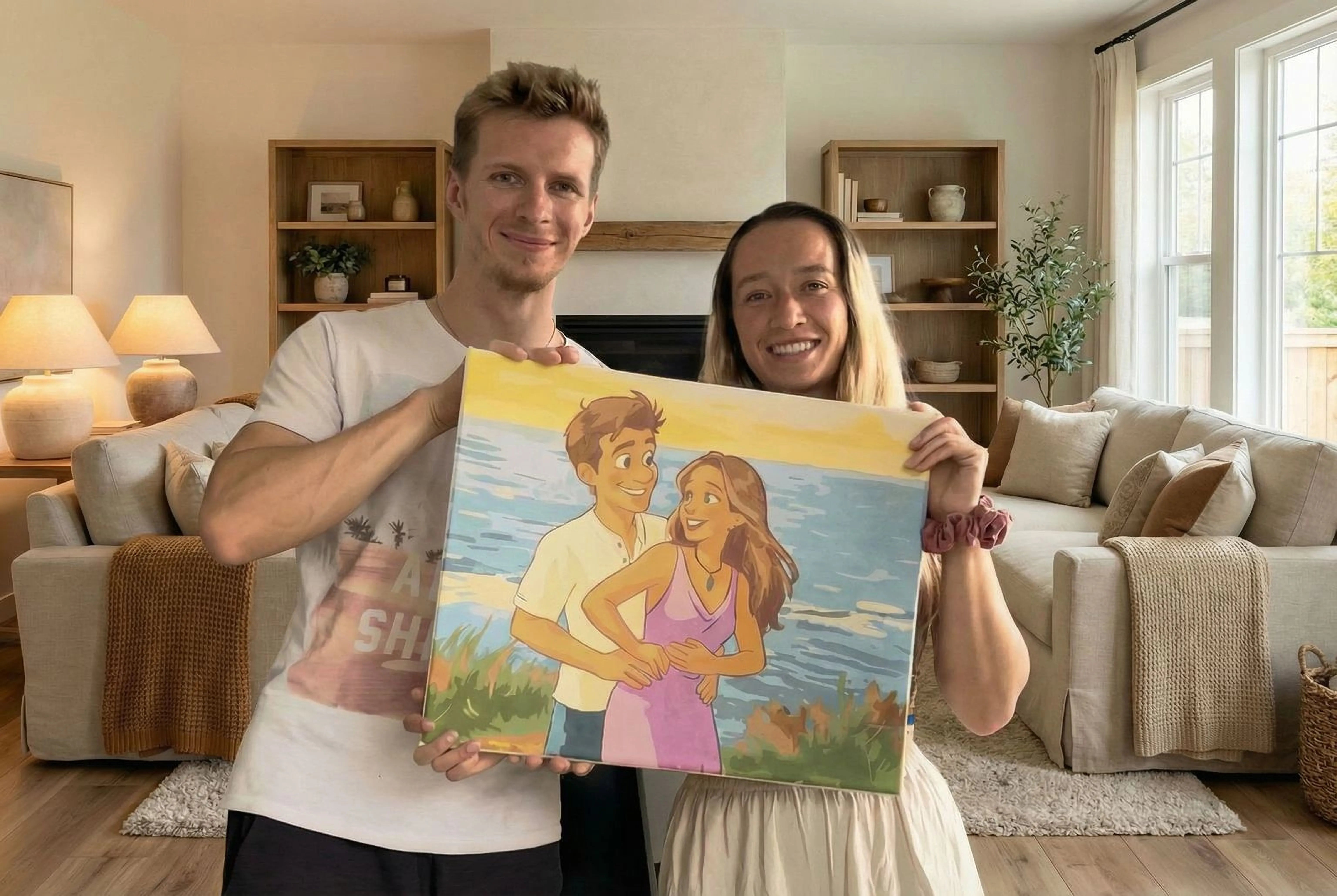 Paint by numbers kit