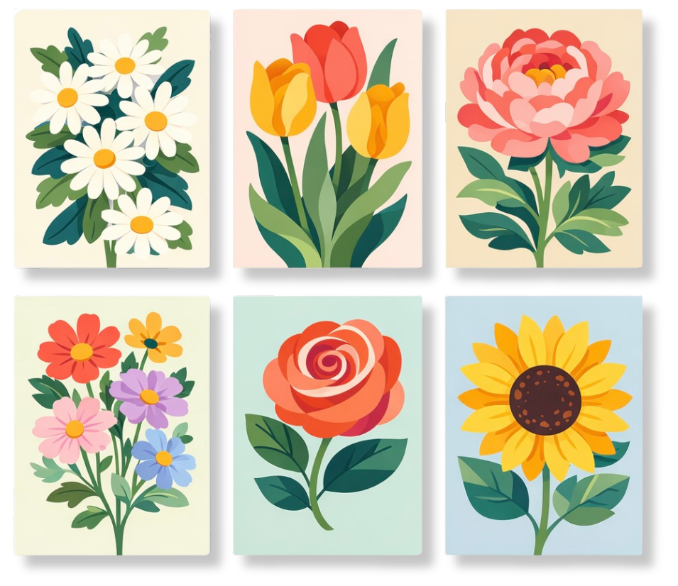 Paint by numbers kit